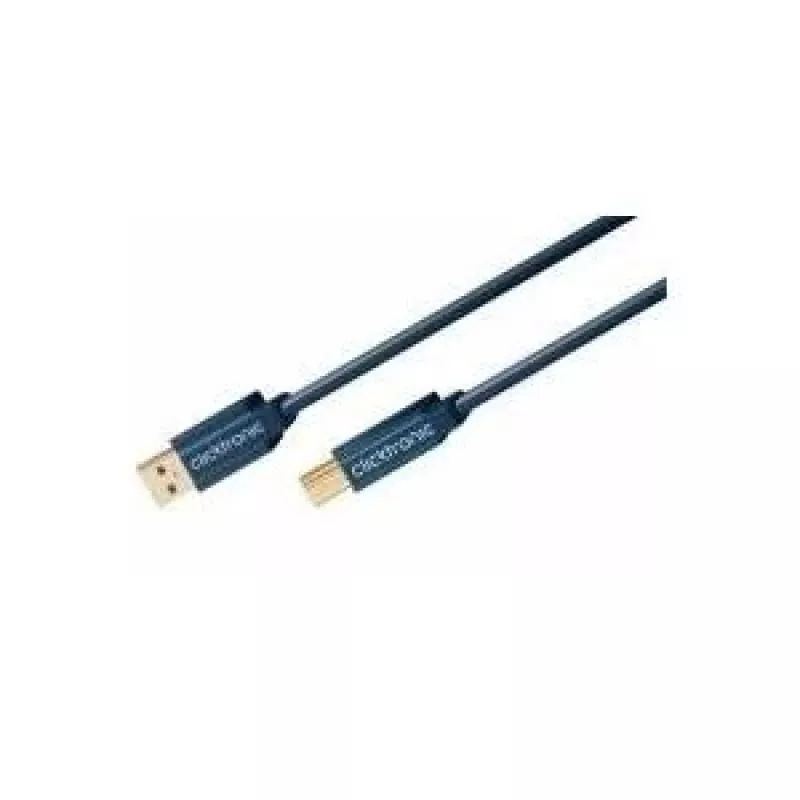 ClickTronic 1.8m USB3.0 A - B m/m 1.8m USB A USB B mėlynas USB laidas (70092)