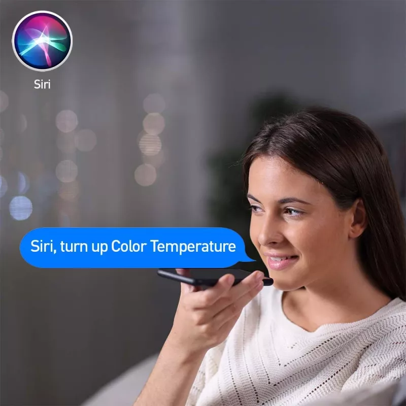 Išmanioji „WiFi“ lemputė „Tellur TLL331341“ 9W RGB su pritemdymu — „Wi‑Fi“ RGB LED 9W, pritemdoma