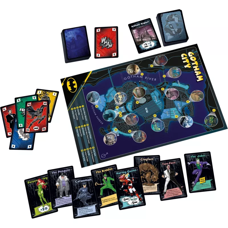„Batman, Chaos in Gotham City“, stalo žaidimas