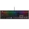 „Ducky Shine 7“ klaviatūra, žaidimams, USB, pilka