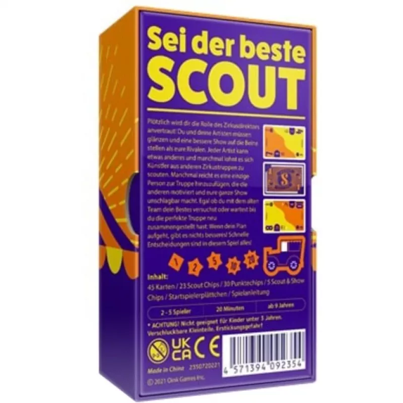 Scout, stalo žaidimas