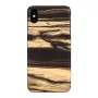 man and wood telefono dėklas iPhone XS Max — balta juodmedžio juoda