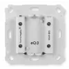 Prie sienos montuojamas belaidis mygtukų jungiklis Homematic IP HmIP-BPS, baltas, IP20, 71×71×43 mm