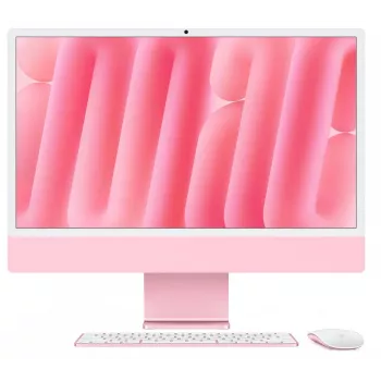 iMac 24 col.: M4 10/10, 16GB, 256GB SSD - rožinis