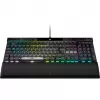 Corsair K70 MAX klaviatūra, žaidimams, USB, vokiška, juoda