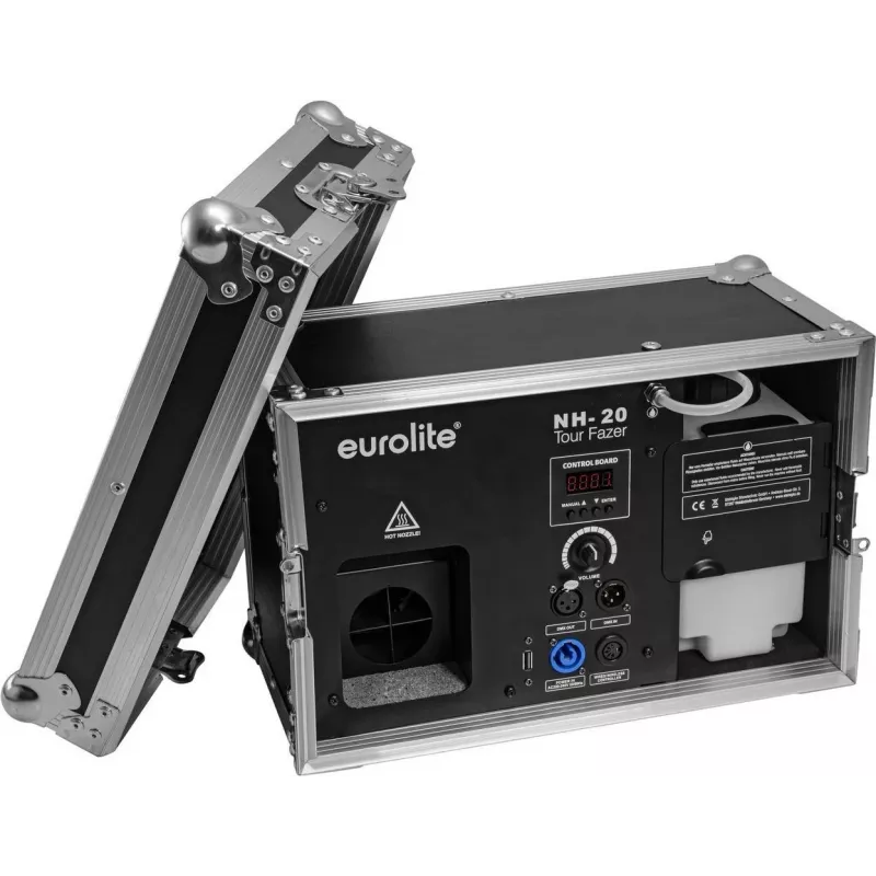 Rūko mašina EUROLITE NH-20 700 W galia – kompaktiškas miglos/rūko generatorius