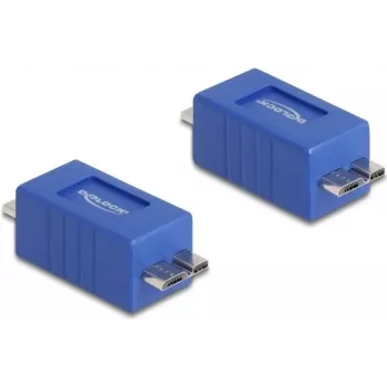 DeLOCK laido jungčių adapteris Micro-B 67216 Mėlynas