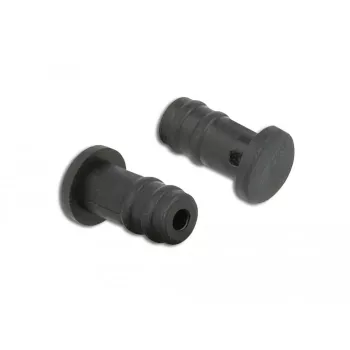 Dulkių dangtelis DeLOCK 60251 3,5 mm stereofoniniam lizdui (moteriškam) 10 vnt. juodas