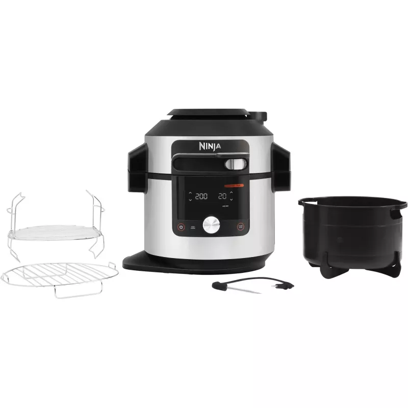 Multi Cooker Ninja OL750EU 7,5 L 1760 W Juodas Nerūdijantis Plienas, 14 Automatinių Programų