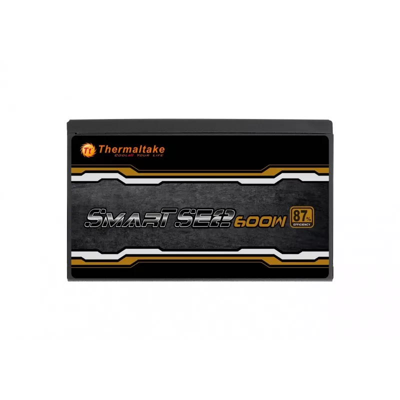 Maitinimo blokas Thermaltake Smart SE2 600W ATX pusiau modulinis, 86 % efektyvumas, 120 mm ventiliatorius