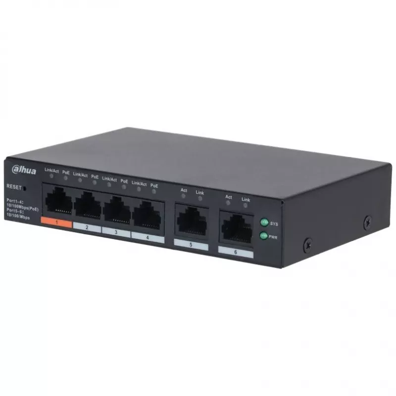 Komutatorius DAHUA CS4006-4ET2ET-60