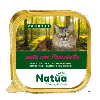 NATUA Country Ham - šlapias kačių maistas - 100 g