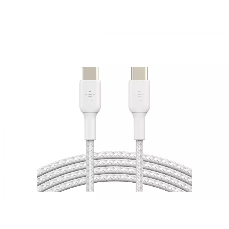 Pintas laidas USB-C USB-C 1 m baltas