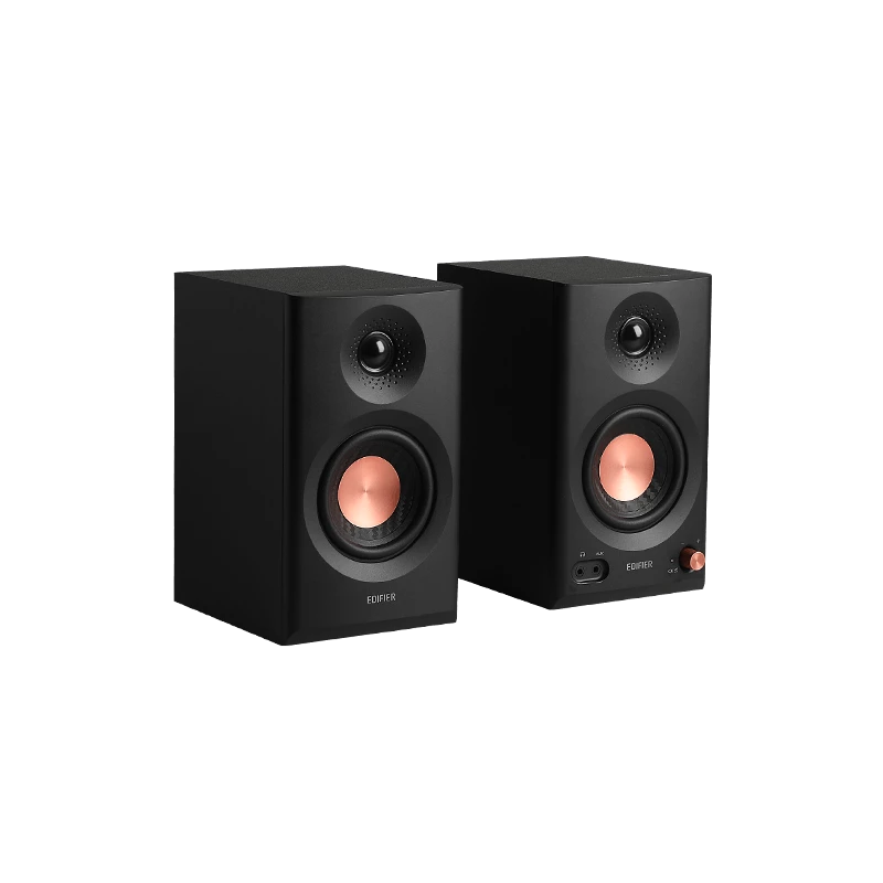 Edifier | Maitinami studijiniai monitorių garsiakalbiai | MR3 | 18W x 2 W | Bluetooth | Juoda | ≥ 85 dB | Belaidis ryšys