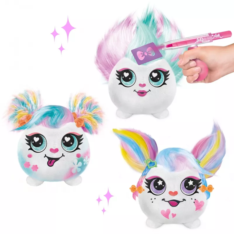 Vaidmenų žaidimo žaislas Canal Toys Airbrush Plush AIR038 Šukuosenų formavimas Daugiaspalvis
