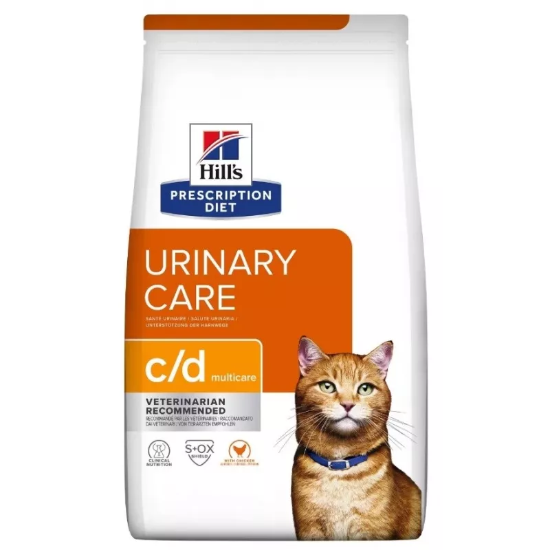 HILL'S PD Urinary Care c/d – sausas kačių maistas – 1,5 kg