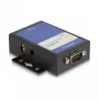 DeLOCK 64265 Serijinis Keitiklis Kartotuvas Izoliatorius RS-232 RS-422/485 Juodas