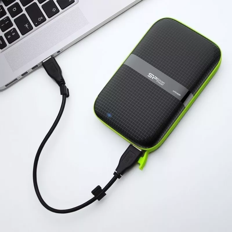 Silicon Power Armor A60 išorinis kietasis diskas 2000 GB juodos spalvos