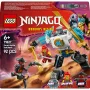 LEGO NINJAGO rinkinys 71827 Zane's Battle Suit Mech, 92 dalys, 2 minifigūrėlės, aukštis 100 mm, amžius 6+