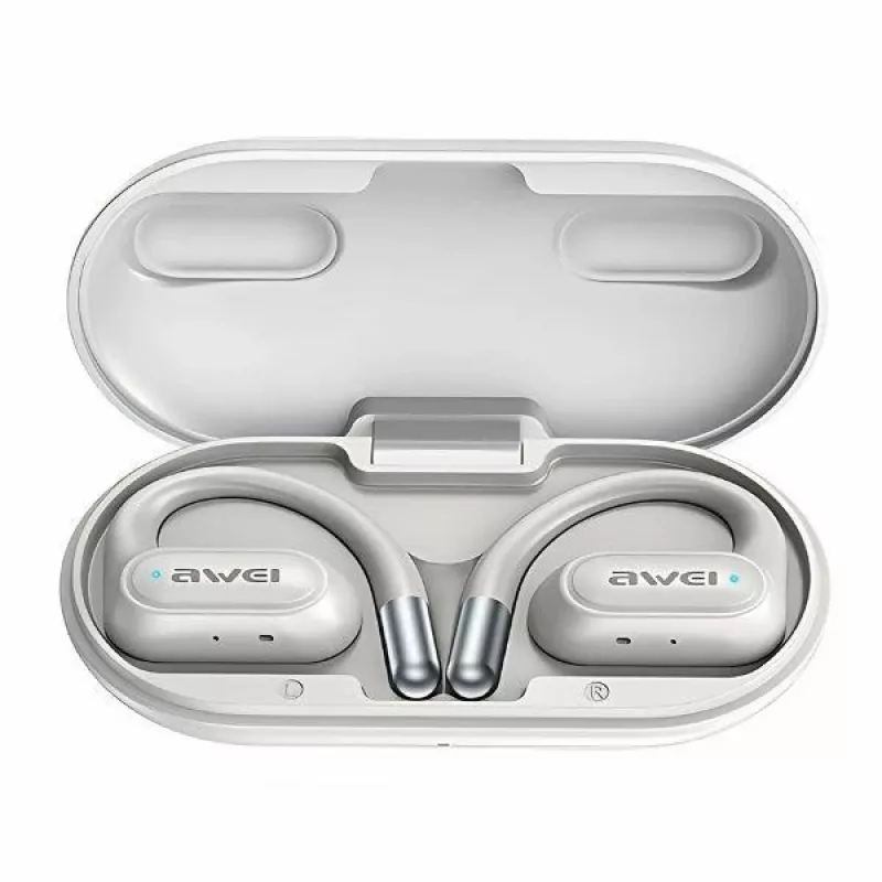 Bluetooth ausinės 5.4 T93 OWS baltos
