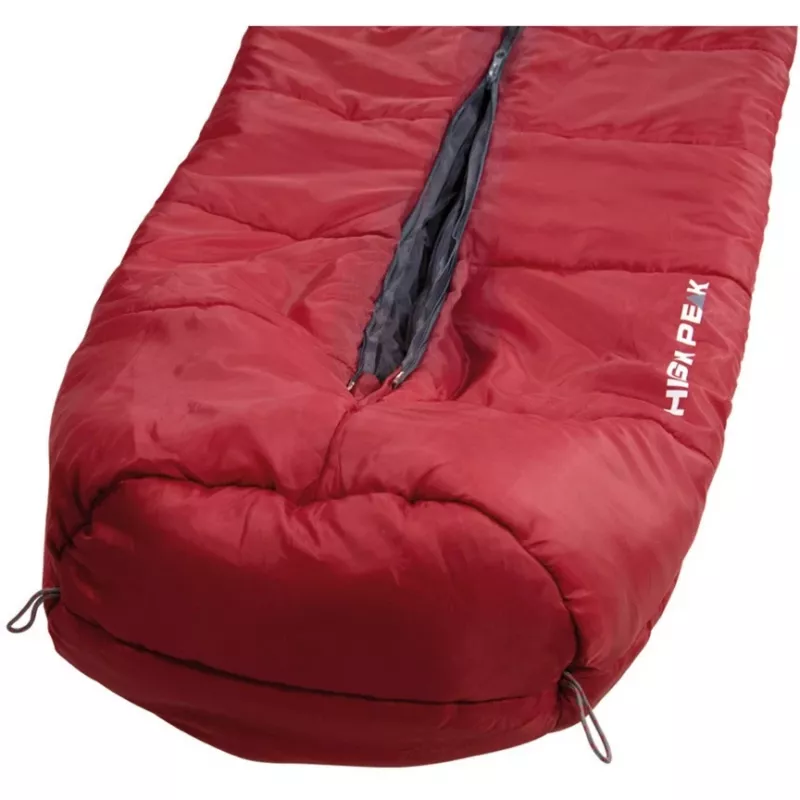 Mumijos formos miegmaišis High Peak Century 300 Poliesteris Pilka Raudona 230 cm
