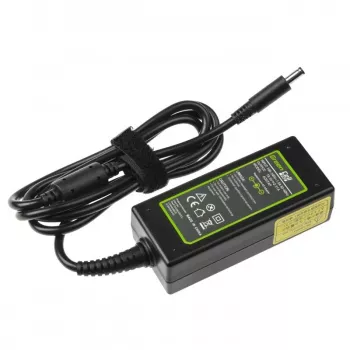 Maitinimo adapteris Green Cell AD57AP 45W 19.5V 2.31A nešiojamiesiems kompiuteriams Dell, skirtas naudoti patalpose, juodas