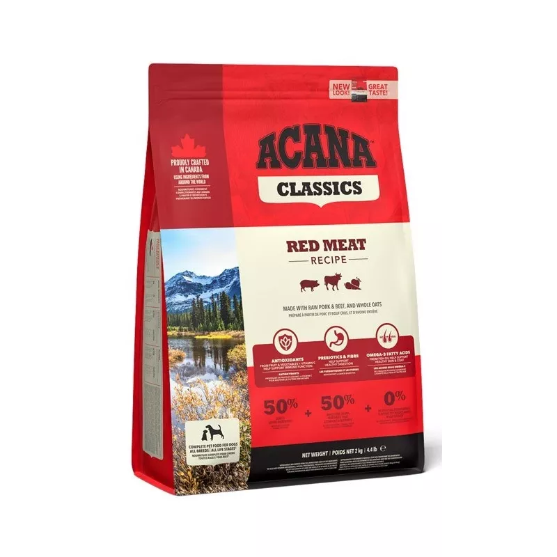 ACANA Classics Raudona Mėsa - sausas šunų maistas - 2 kg
