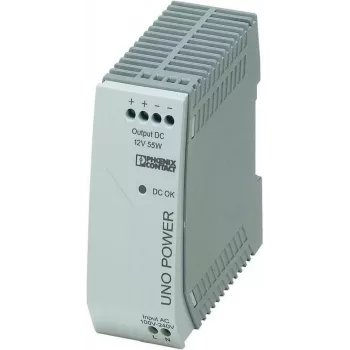 Phoenix UNO-PS/1AC/12DC/ 55W maitinimo šaltinis, pilkas (2902999)