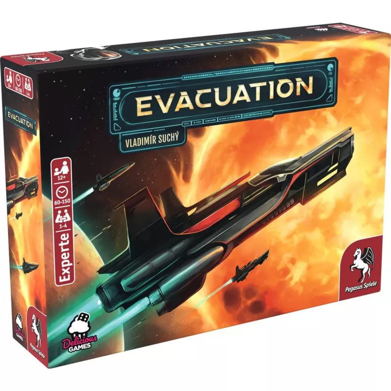 Pegasus Spiele 56260G stalo žaidimas Evakuacija