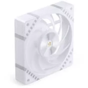 120 mm ARGB PWM korpuso ventiliatorius Jonsbo HF2-120 White — 120 mm, PWM, ARGB