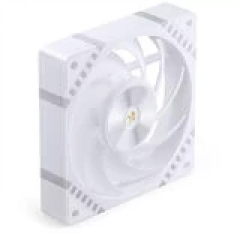 120 mm ARGB PWM korpuso ventiliatorius Jonsbo HF2-120 White — 120 mm, PWM, ARGB