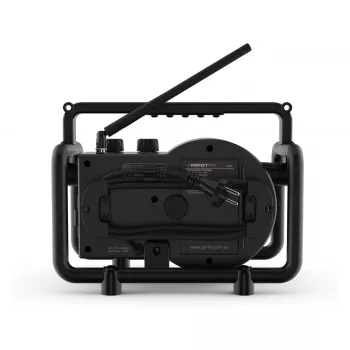 Perfectpro DABBOX radijo imtuvas statybvietėms DAB+ FM AUX Bluetooth atsparus smūgiams