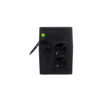 Nepertraukiamo maitinimo šaltinis DIGITUS Line-Interactive DN-170064-B 800 VA (480 W), AVR, LCD, tower, 2 kintamosios srovės lizdai, F tipas