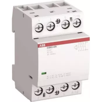ABB ESB63-40N-06 montavimo kontaktorius 4 NO/0 NC, 230 V AC/DC (1SAE351111R0640)