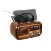 Nešiojamasis analoginis AM/FM radijas RA16 solar