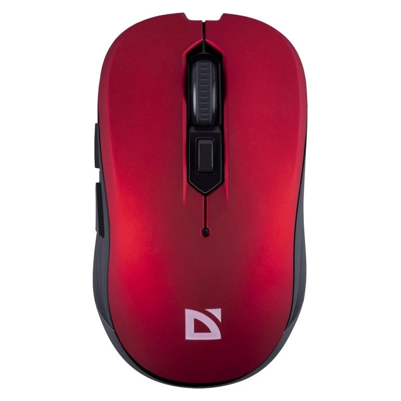 Belaidė RF tylioji pelė DEFENDER Gassa MM-105 — abiem rankoms tinkama, 1600 DPI, 2,4 GHz, nano USB imtuvas