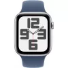 Apple Watch SE (GPS + Cellular) - 44 mm - aliuminis, sidabrinis