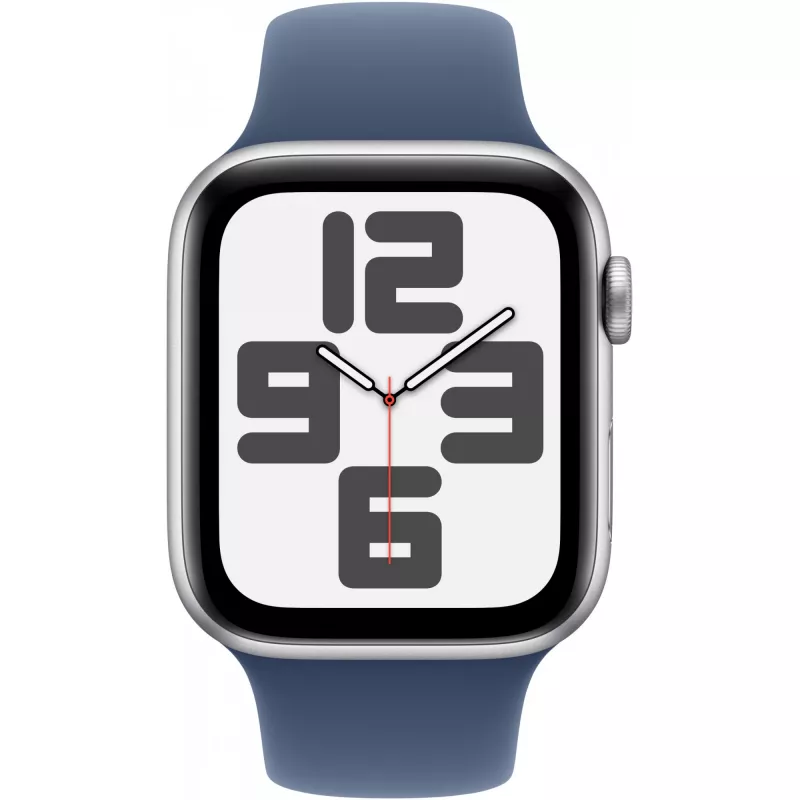 Apple Watch SE (GPS + Cellular) - 44 mm - aliuminis, sidabrinis