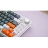 Savio ASTRAL WHITE JADE 3 SPALVŲ klaviatūra Gaming USB QWERTY US International