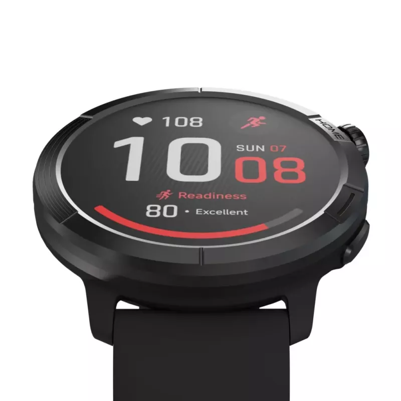 Stelio rankinis laikrodis STSWA102BT Activ Pro GPS 46 mm juodo titano korpusas