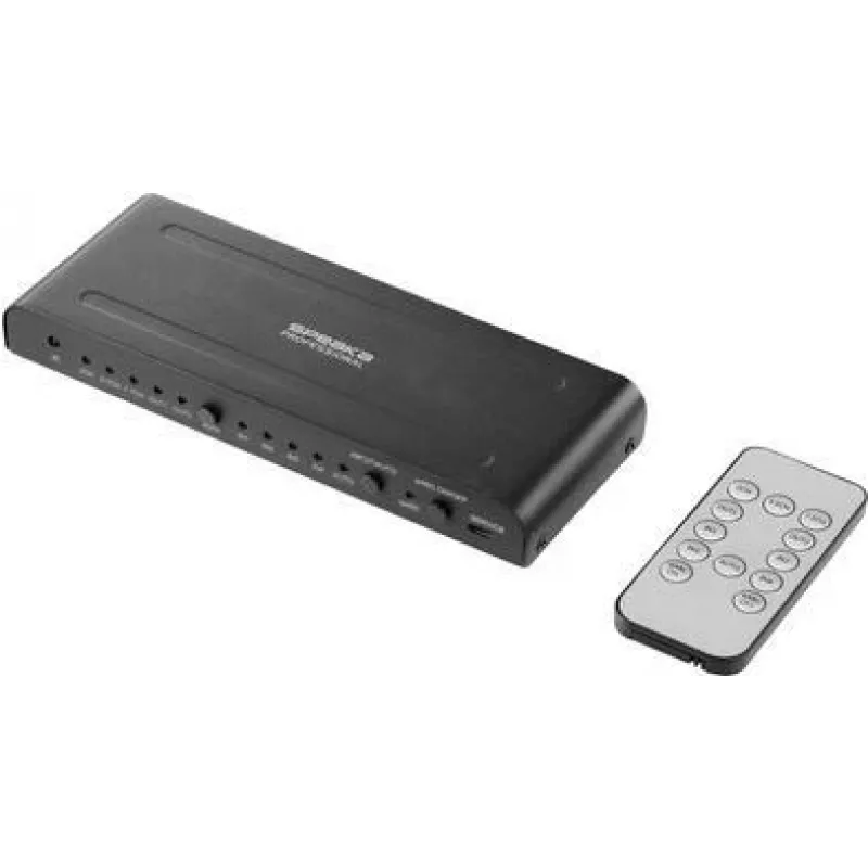 SP-HDA-550 4 prievadų HDMI komutatorius ARC garso grąžinimo kanalas 3840 x 2160 (SP-10358320)