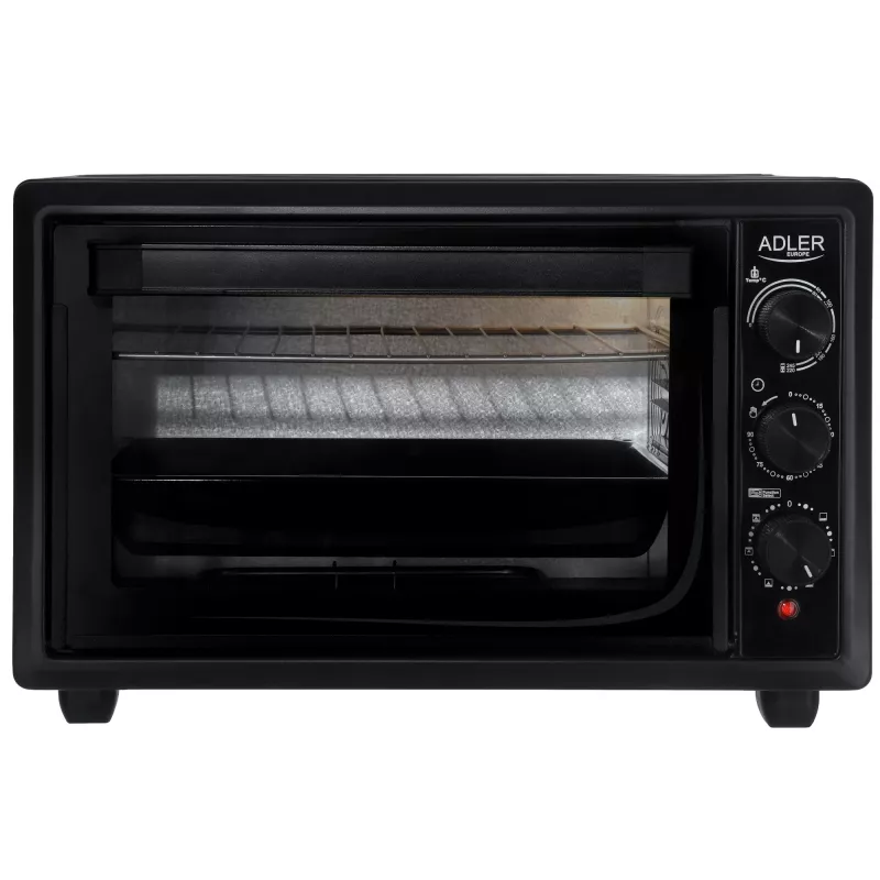 Elektrinė orkaitė Adler AD 6023 26L 1500W juoda