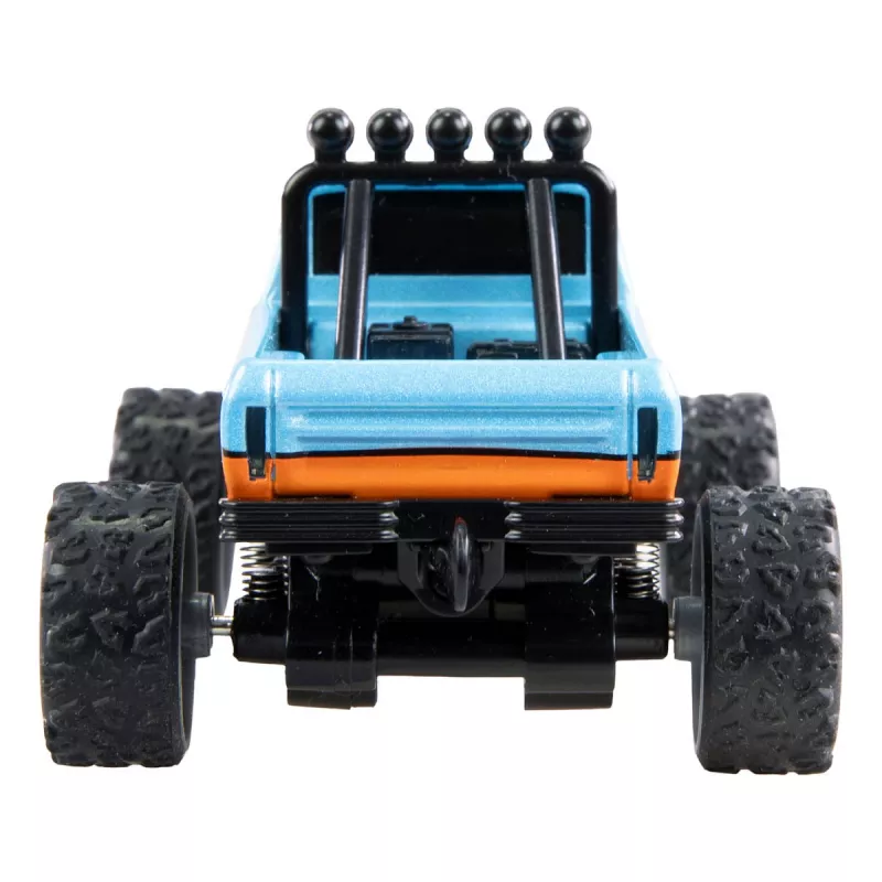 Radijo bangomis valdomas Amewi Monster Truck DieCast 1:64 RTR, mėlynas / oranžinis