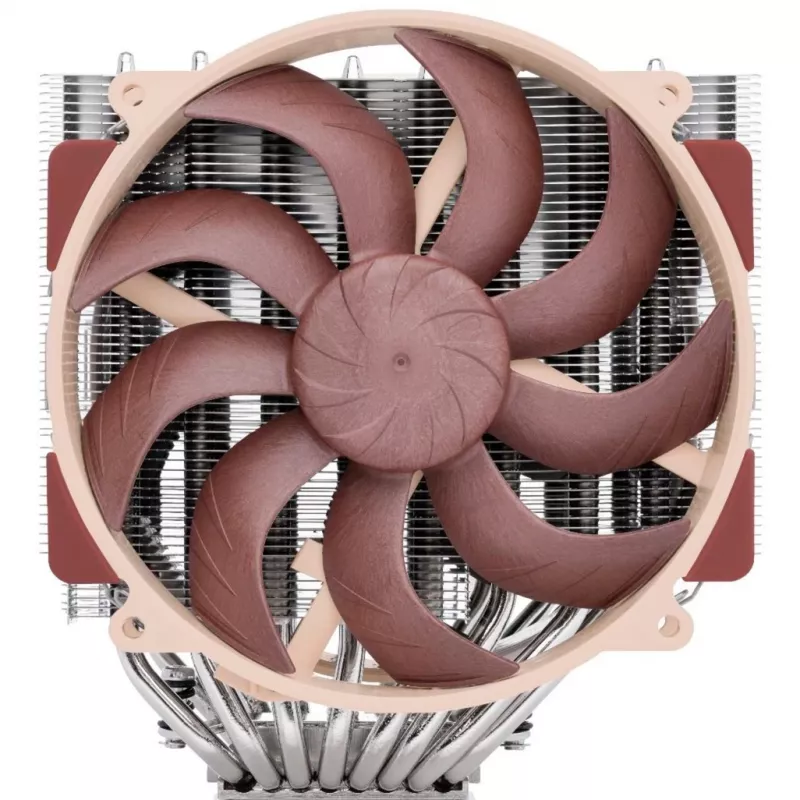 Oro aušintuvas Noctua NH-D15 G2 HBC, du 140 mm ventiliatoriai, 1250–1500 RPM, 155,6 m³/h, 12 V, varis, 152×150×168 mm