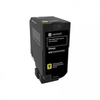 LEXMARK 74C2HYE dažų kasetė Lexmark 74C2HYE geltona 12 000 psl. CS725de / CS725dte