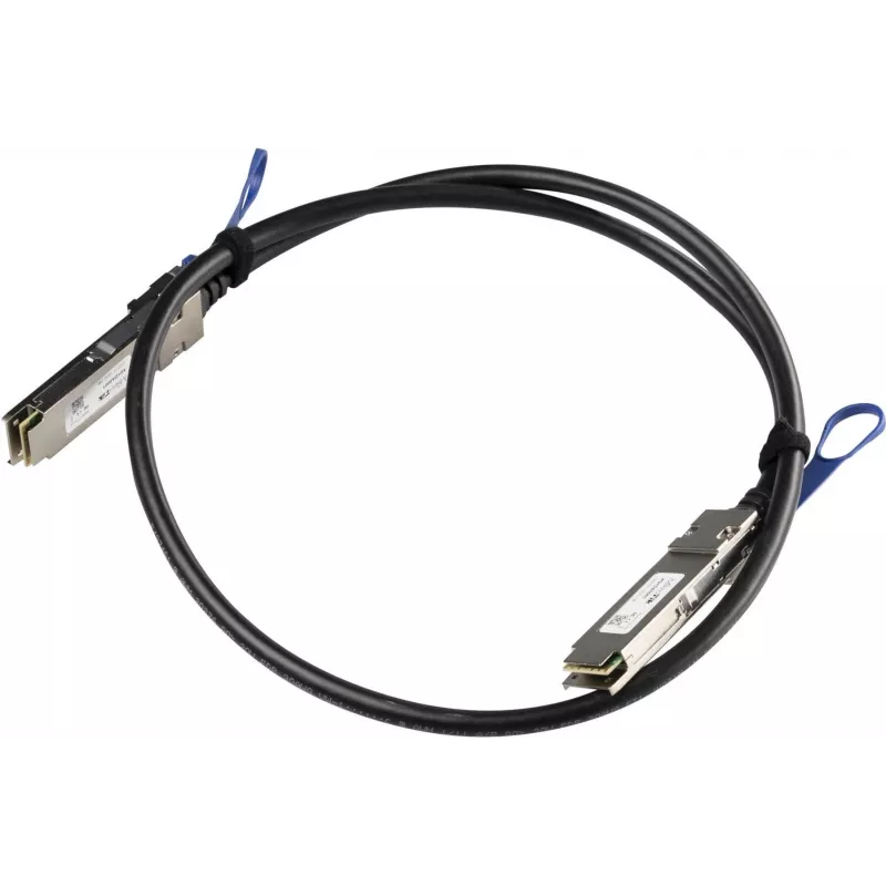 Tinklo kabelis MikroTik XQ+DA0003 QSFP+ į QSFP+ šviesolaidinis 3 m juodas