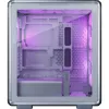Kompiuterio Midi Tower korpusas Cooler Master MasterFrame 500 Mesh — juodas su permatomu šonu, palaiko ATX maitinimo bloką, 2x200 mm priekyje + 1x120 mm gale, 2,5 colio/3,5 colio diskų talpinimo vieta