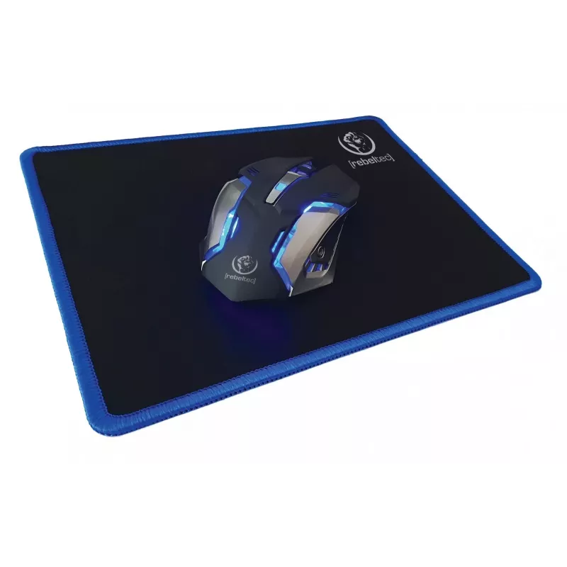 Klaviatūra su pele Rebeltec SHERMAN Gaming USB QZERTY anglų juoda