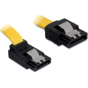 SATA laidas DeLOCK 82799 0,2 m geltonas