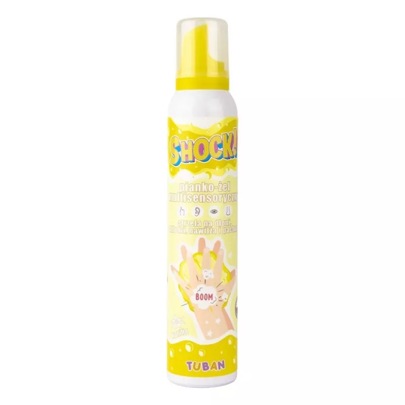 Slime Tuban SHOCK! MULTISENSORY FOAM-GEL VANILLA 200 ml